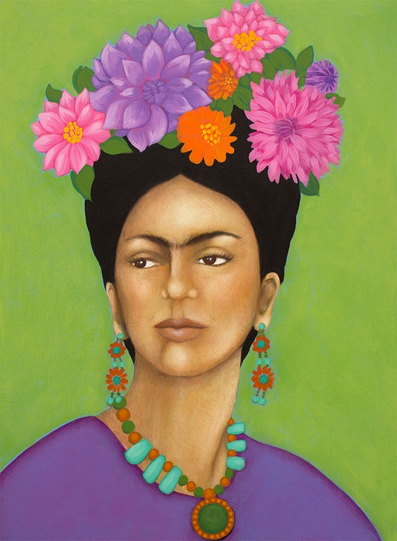 Mexican Inspired Home Decor by Tamara Adams Paper Giclee Print of Original Painting Prayer Painting