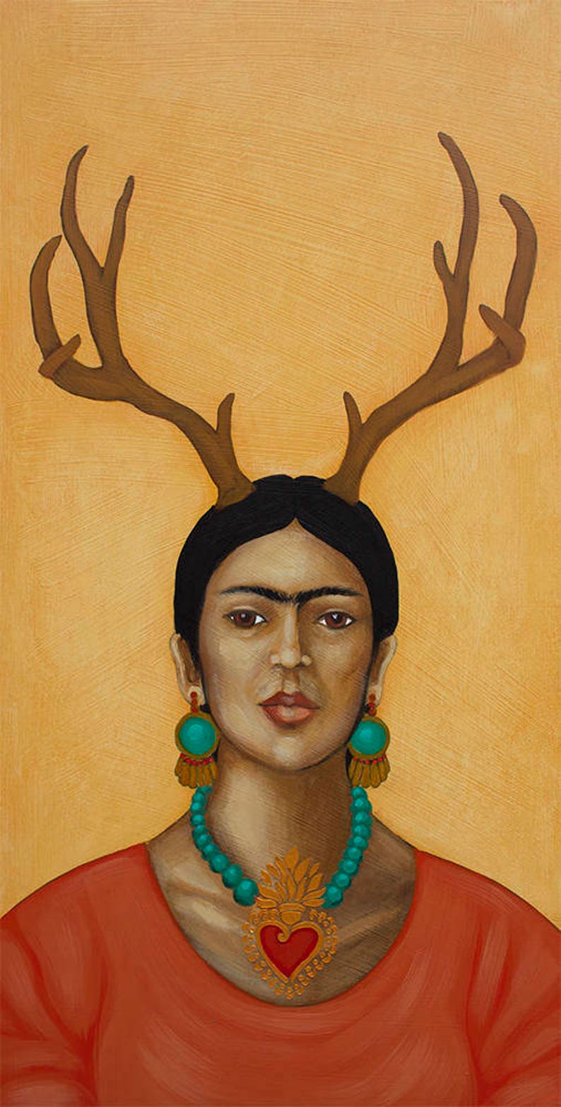 Mexican Artist Folk Art - Print of Original Painting by Tamara Adams - Etsy