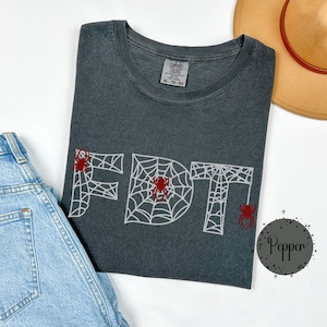 Slightly Subtle Anti Trump Halloween Shirt, Funny FDT TShirt, Spooky Season Anti-Trump Top, Halloween Costume, FDT Spiderweb Tee