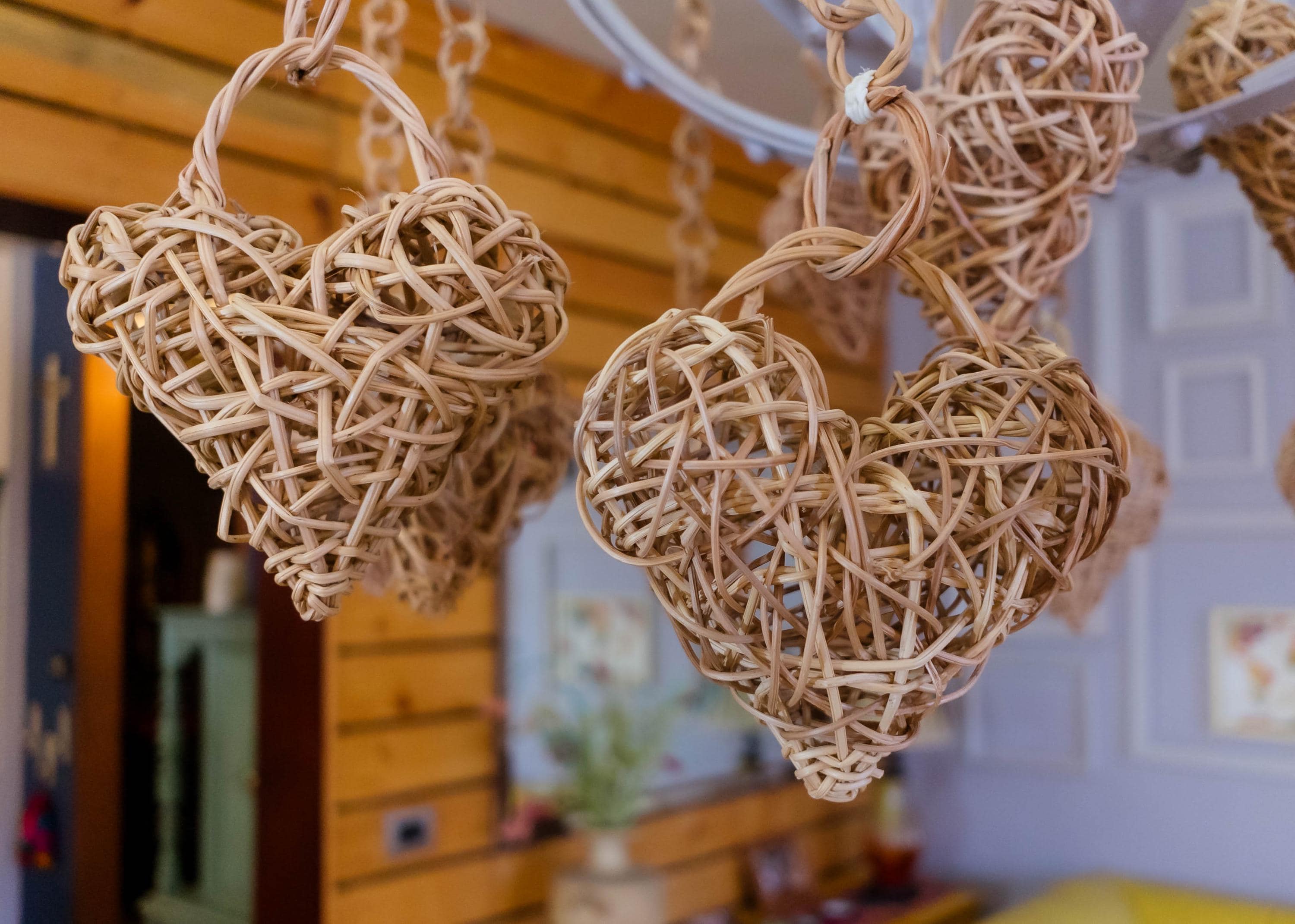 Bejuco Heart Handmade by Mayans,Boho Heart,Wedding,Valentines,Gift,Wood Suncatchers,Love Gifts,Hanging,Gazebo,Garden,Heart,Wood,Ornaments