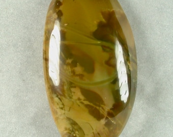 Morrisonite Jasper freeform cabochon from Oregon 20x38x6mm