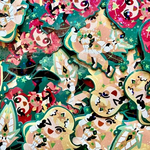 Pyra and Mythra Stickers
