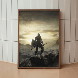 Dark Souls III Poster, Spiel Wandkunst, Poster Kunstdruck, Poster Geschenk, Wandposter, Videospiel, PC-Spiele-Set