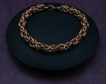 Byzantine Armkette Bronze - Königskette