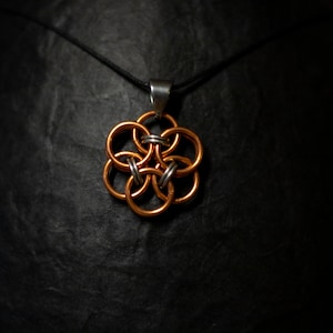 Helms Anhänger - Kupfer - Edelstahl