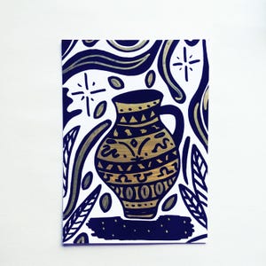 Original illustrations, postcard format (A6), only one of each is available