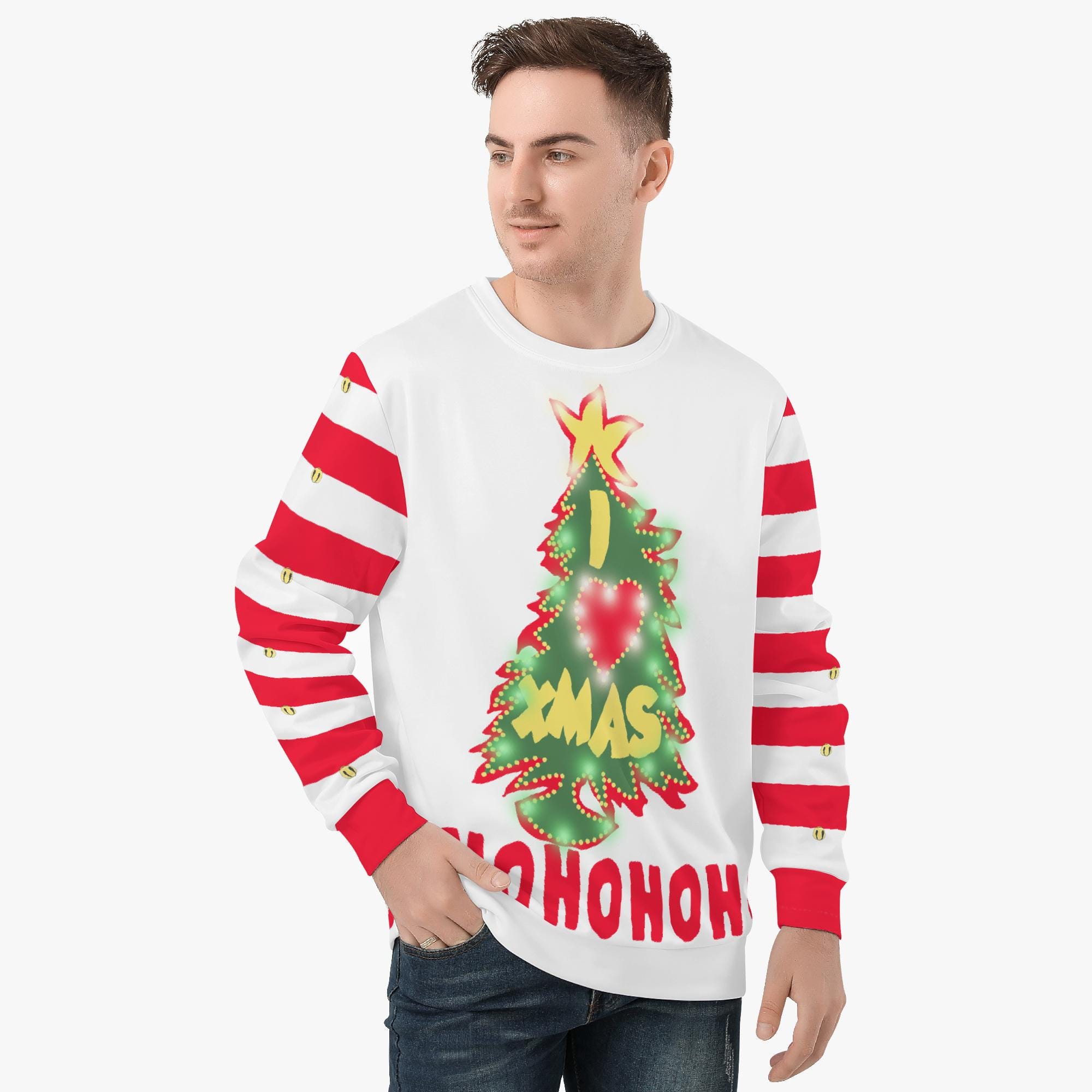 I Love Xmas Sweater Grinch