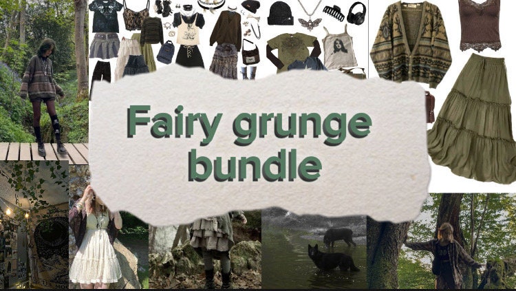 Fairy Grunge Bundle - Etsy