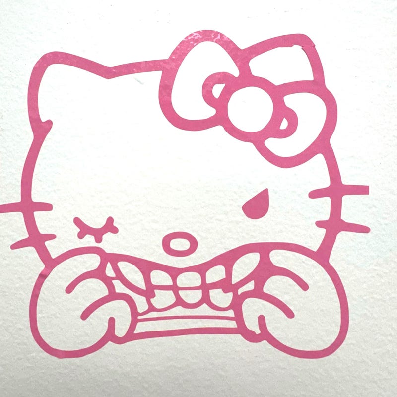 Hello Kittys Decals - Etsy