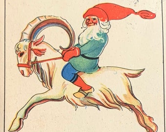 Tomte on Goat - Etsy