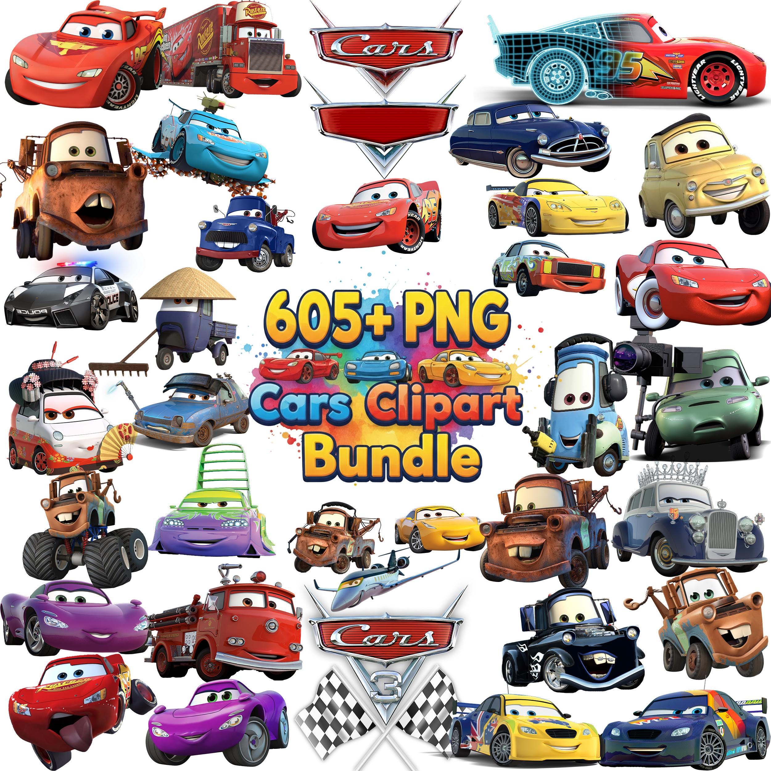 605+ Cars PNG Huge Cliparts Bundle, Lightning Mcqueen & Tow Mater PNG ...