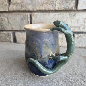 Lizard Handled Mug