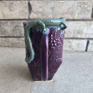 Large Floral Lizard/Frog Mug image 6