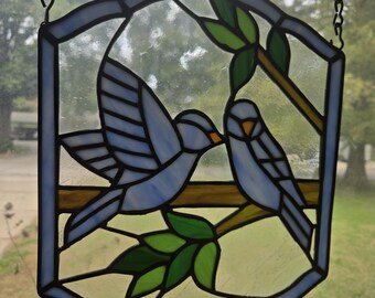 Blue Bird Suncatcher