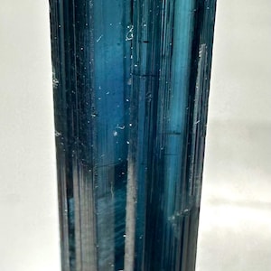 Blue Indicolite Tourmaline Crystal: 6.95 Ct, Afghanistan