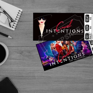 Printable Cruel Intentions Musical Theatre Ticket | Personalized Gift