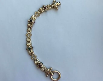 Bracelet 14 KT Gold Link - 585 Italie (29 grammes)