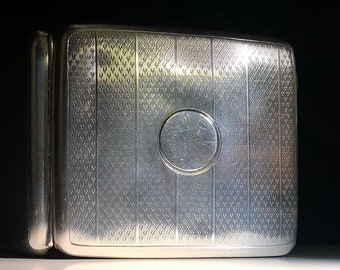 1919 Art Deco Sterling Silver Money Clip: Samuel M Levi 1919 Art Deco Sterling Silver Money Clip: Samuel M Levi