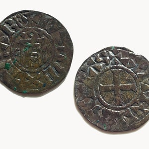 1010-1025 Francia Ugo Miliardo 1 Denari - Visconte d&#39;Orléans