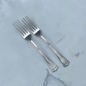 1872-1879 Josef Carl Klinkosch Wien, Österrike 800 silver middagsgafflar par (141 gram)