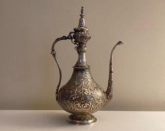 c. 1862 Jean-Baptiste Claude Odiot Sterling Silver Coffee Pot - Paris (1000 grams) with Noble Ducal Cypher