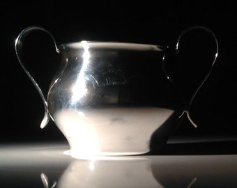 1945 Georg Jensen Sterling Silver Sugar Bowl