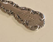 1891 Sterling Silver Louis XV Butter Spreader by Whiting