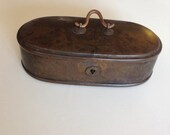 Ca 1775 Brass Tea Caddy
