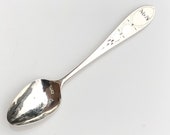 1750-80 Joseph Moulton II Demitasse Spoon of Newburyport, MA