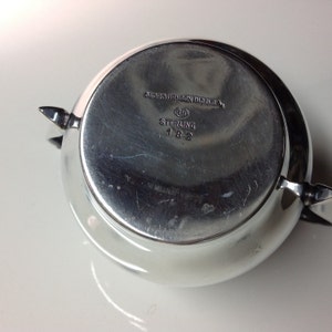 1945 Georg Jensen Sterling Silver Sugar Bowl image 4