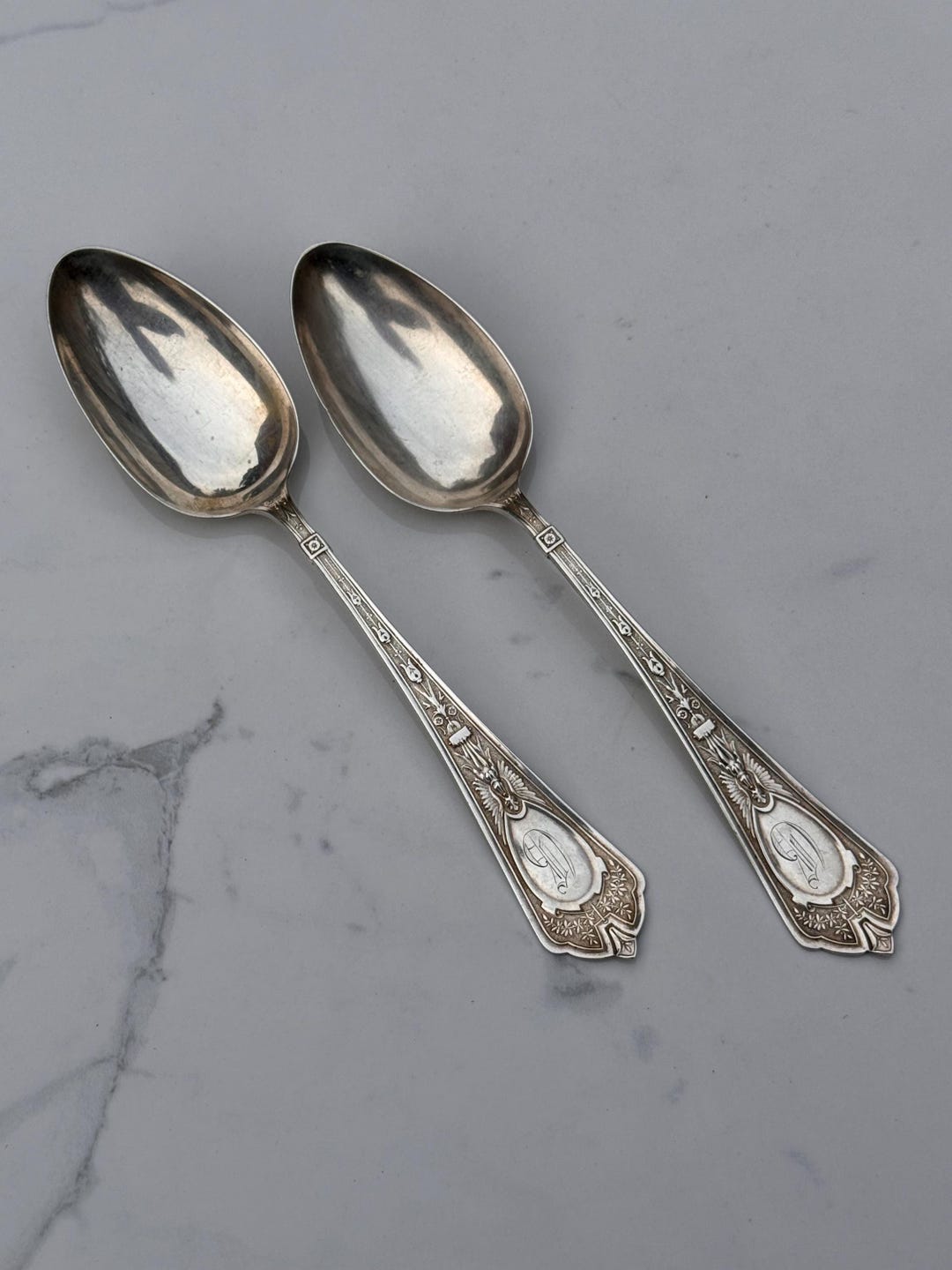 1878年製 シュルツ＆フィッシャー クレオパトラ スターリングシルバー