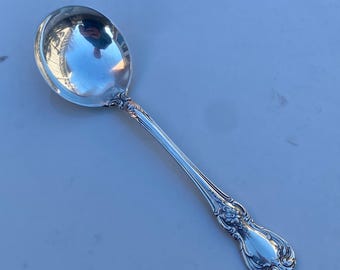 1942 Old Master by Towle Sterling Silver Round Bowl Soup Spoon (Cream Soup) Designed by Harold E. Nock