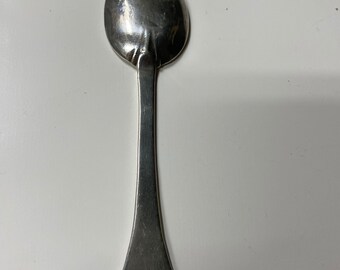 1660-1700年頃 刻印なし 銀製 ラットテール付き トレフィッドスプーン