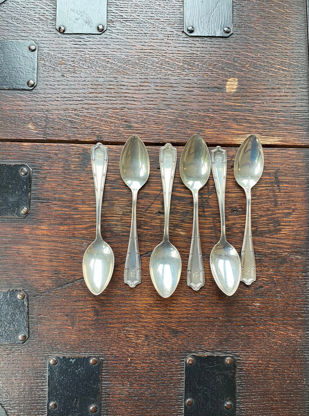 1910 Alvin Sterling Silver Teaspoon Set of Six Francis I Etsy