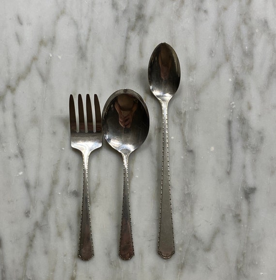 Silver Virginia Feeding Spoon