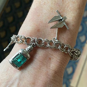 The Perfect Sterling Silver 7&quot; Nautical Charm Bracelet