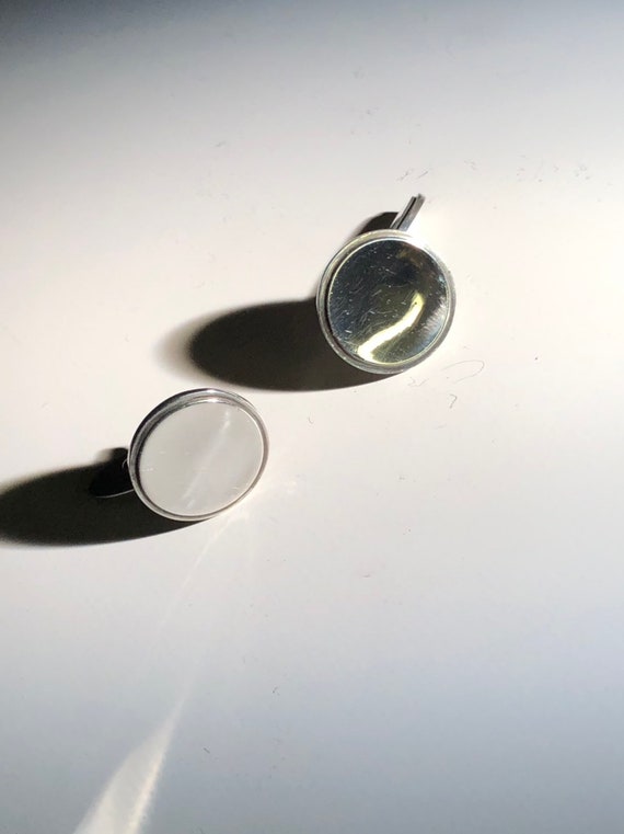 ジョージ ジェンセン スターリングシルバー カフスボタン No. 54