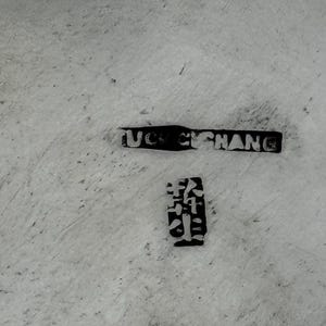1890-1910 Chinese export met zilveren deksel: Tuck Chang, Shanghai (232 g) afbeelding 2