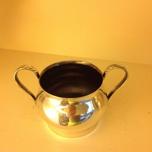 1945 Georg Jensen Sterling Silver Sugar Bowl image 5