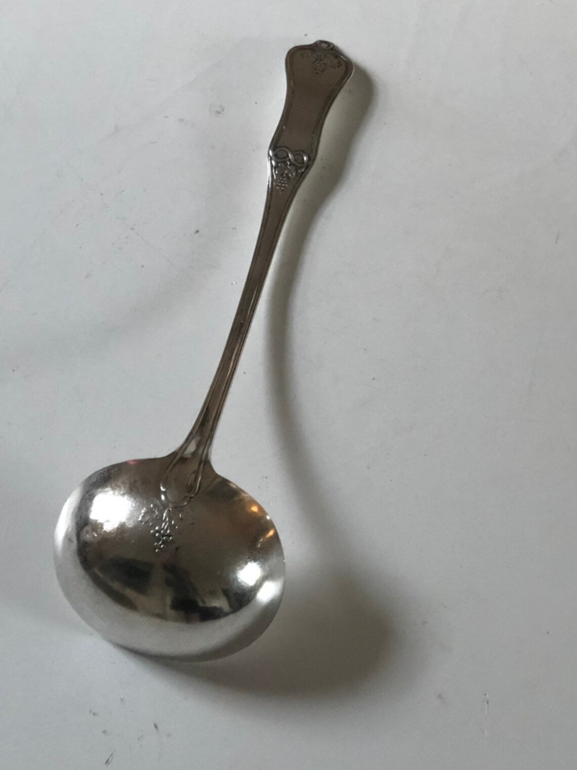 1855 Coin Silver Punch Ladle Retailed by Williams and Son
