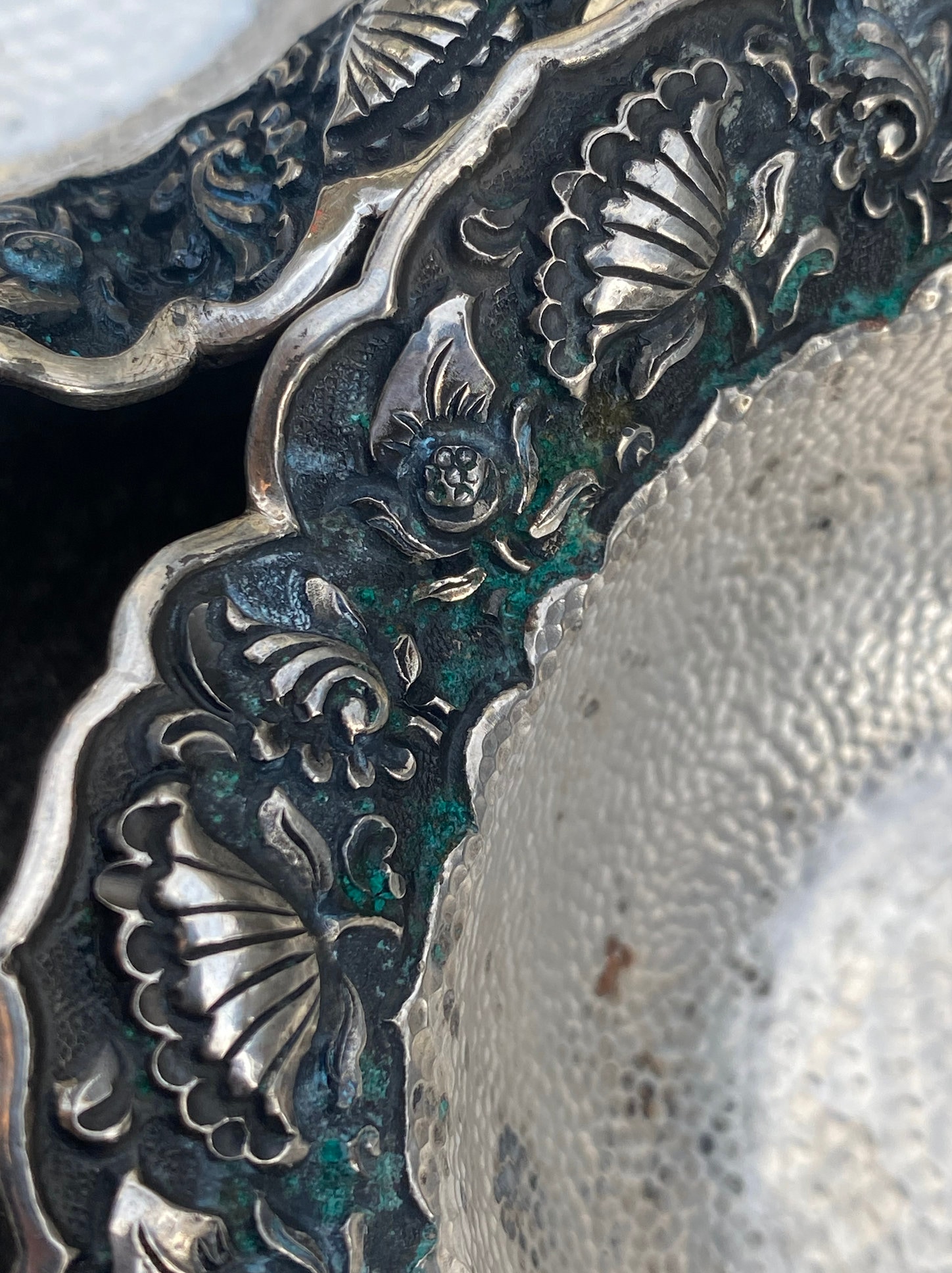 1950 Indonesian Yogya 800 Silver Soup Bowls by Tom Echt (796