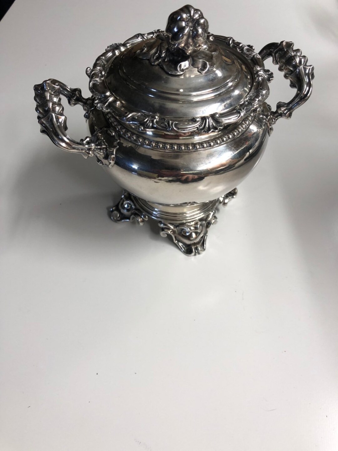 1819年 オディオ 純銀950 ティーポット スターリングシルバー