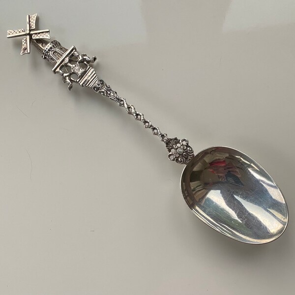 Dutch Windmill Spoon Etsy