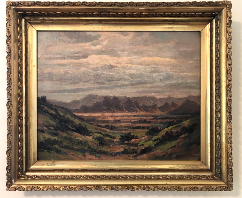 1943-1945 Maynard Dixon Utah Landscape Oil Painting on Board | Etsy