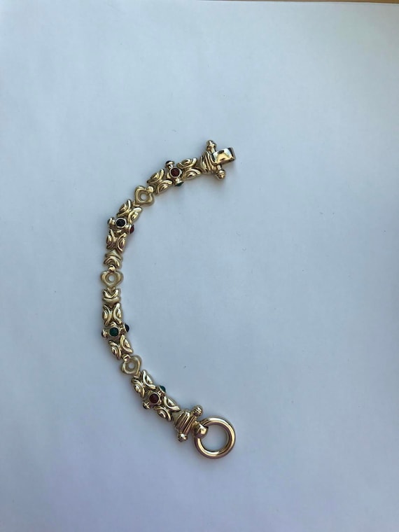 14 KT Gold Link Bracelet - 585 Italy (29 grams)