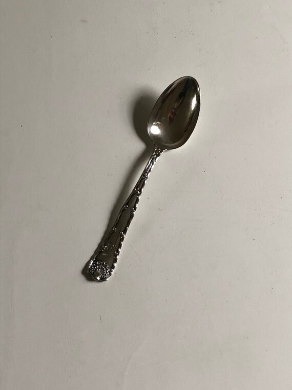 1884 Tiffany & Co. Wave Edge Sterling Silver Serving Spoon (71