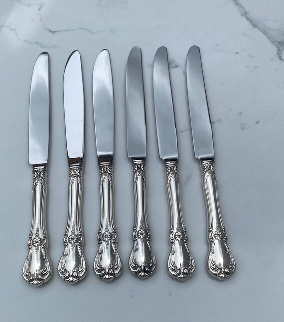 TOWLE】 バターナイフ 2本【純銀ハンドル】 OLD MASTER Towle Old