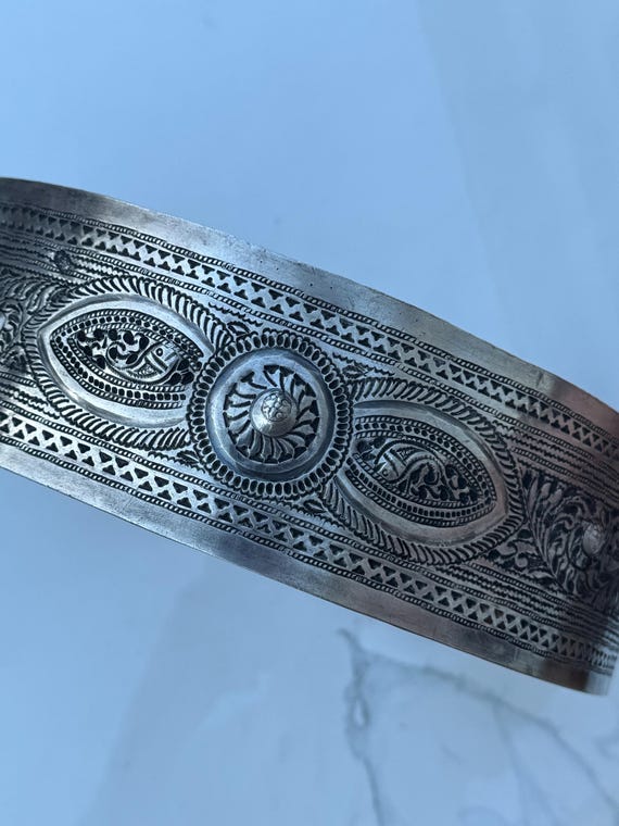 1880-1910 Massive Solid Silver Tripoli, Libya Sil… - image 5