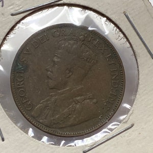 1920 Canada Large One Cent