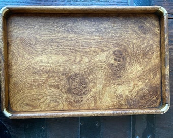 19th Century Chinese Qing Huanghuali Wood Serving Tray